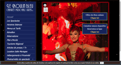 Desktop Screenshot of moulin-bleu.com